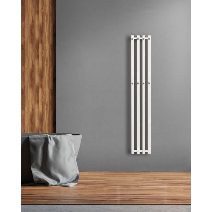P.M.H. P2W/4 - Radiador toallero para baño PLUTO 406 W 150 cm blanco