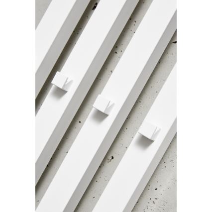 P.M.H. P2W/4 - Radiador toallero para baño PLUTO 406 W 150 cm blanco