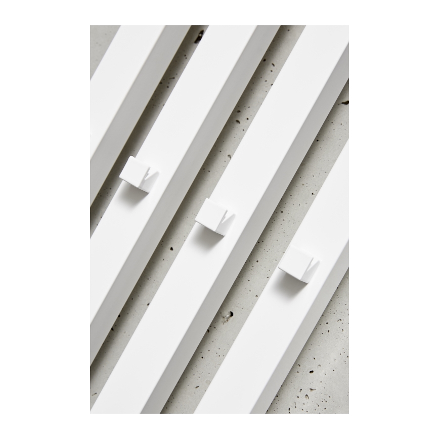 P.M.H. P2W/4 - Radiador toallero para baño PLUTO 406 W 150 cm blanco