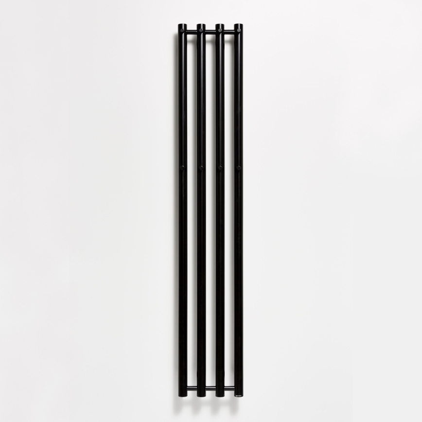 P.M.H. R2B - Radiador toallero tipo escalera ROSENDAL 350W 150 cm negro
