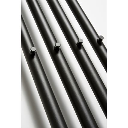 P.M.H. R2B - Radiador toallero tipo escalera ROSENDAL 350W 150 cm negro