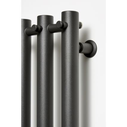 P.M.H. R2B - Radiador toallero tipo escalera ROSENDAL 350W 150 cm negro