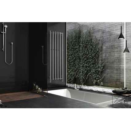 P.M.H. R2C/6 - Radiador toallero en escalera para baño ROSENDAL 525W 150 cm cromo brillante