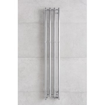 P.M.H. R2C - Radiador toallero tipo escalera para baño ROSENDAL 350W 150 cm cromo brillante