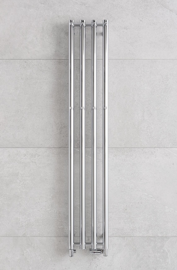 P.M.H. R2C - Radiador toallero tipo escalera para baño ROSENDAL 350W 150 cm cromo brillante
