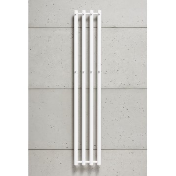 P.M.H. R2W - Radiador toallero de baño tipo escalera ROSENDAL 350W 150 cm blanco