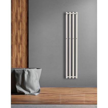 P.M.H. R2W - Radiador toallero de baño tipo escalera ROSENDAL 350W 150 cm blanco
