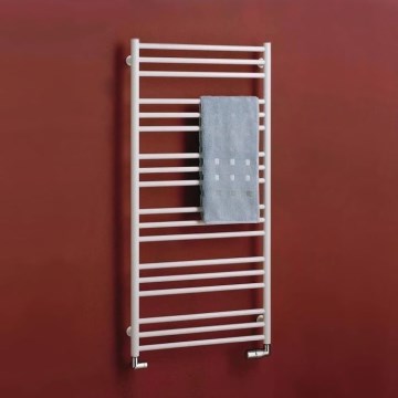 P.M.H. SN4W - Radiador toallero para baño SORANO 470 W 121 cm blanco