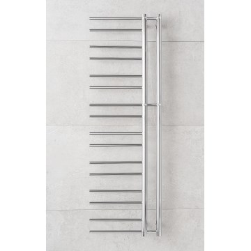 P.M.H. T2C-L - Radiador toallero tipo escalera THEIA 352W 154 cm izquierdo/cromo pulido