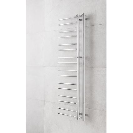 P.M.H. T2C-L - Radiador toallero tipo escalera THEIA 352W 154 cm izquierdo/cromo pulido