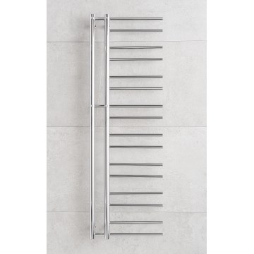 P.M.H. T2C - Radiador toallero en escalera para baño THEIA 352W 154 cm derecha/cromado brillante