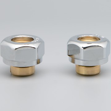 P.M.H. ZZM1602 - Racor de compresión para válvula UNIKO/TERM/DUO, acabado cromo brillante para alupex de 16 mm