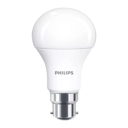 Pack 6x bombillas LED Philips A60 B22/13W/230V 2700K