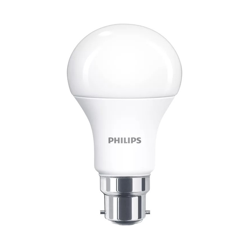 Pack 6x bombillas LED Philips A60 B22/13W/230V 2700K