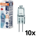 Pack de 10 bombillas para horno HALOSTAR G4/10W/12V 2700K - Osram