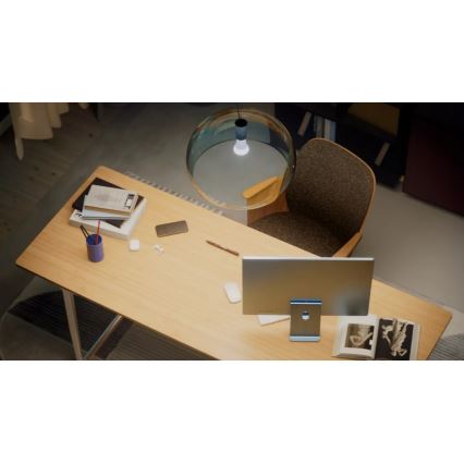 Pack de 2 bombillas LED regulables Philips Hue WHITE E27/7W/230V 2700K