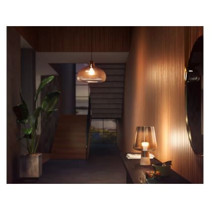 Pack de 2 bombillas LED regulables Philips Hue WHITE E27/9,5W/230V 2700K