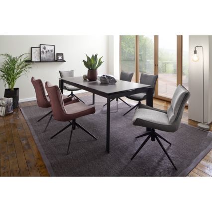 Pack de 2 sillas ZAIRA, gris