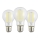 Pack de 3 bombillas LED A60 E27/3,8W/230V 2700K - Eglo 110437