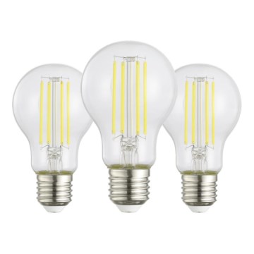 Pack de 3 bombillas LED A60 E27/7,2W/230V 2700K - Eglo 110438