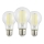 Pack de 3 bombillas LED A60 E27/7,2W/230V 2700K - Eglo 110438