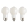 Pack de 3 bombillas LED A60 E27/7,2W/230V 2700K - Eglo 110443