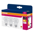 Pack de 3 bombillas LED A60 E27/8W/230V 3000K - Osram