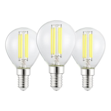 Pack de 3 bombillas LED P45 E14/2,2W/230V 2700K - Eglo 110441