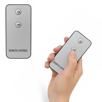 Pack de 3 velas LED BRILLO — color crema, funcionamiento con 3x AAA y mando a distancia