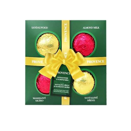 Pack de 4 bombas de baño efervescentes PROVENCE