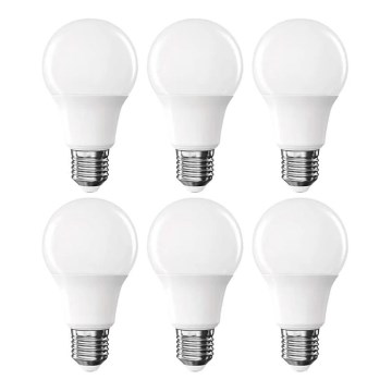 Pack de 6 bombillas LED A60 E27/8,8W/230V 4000K