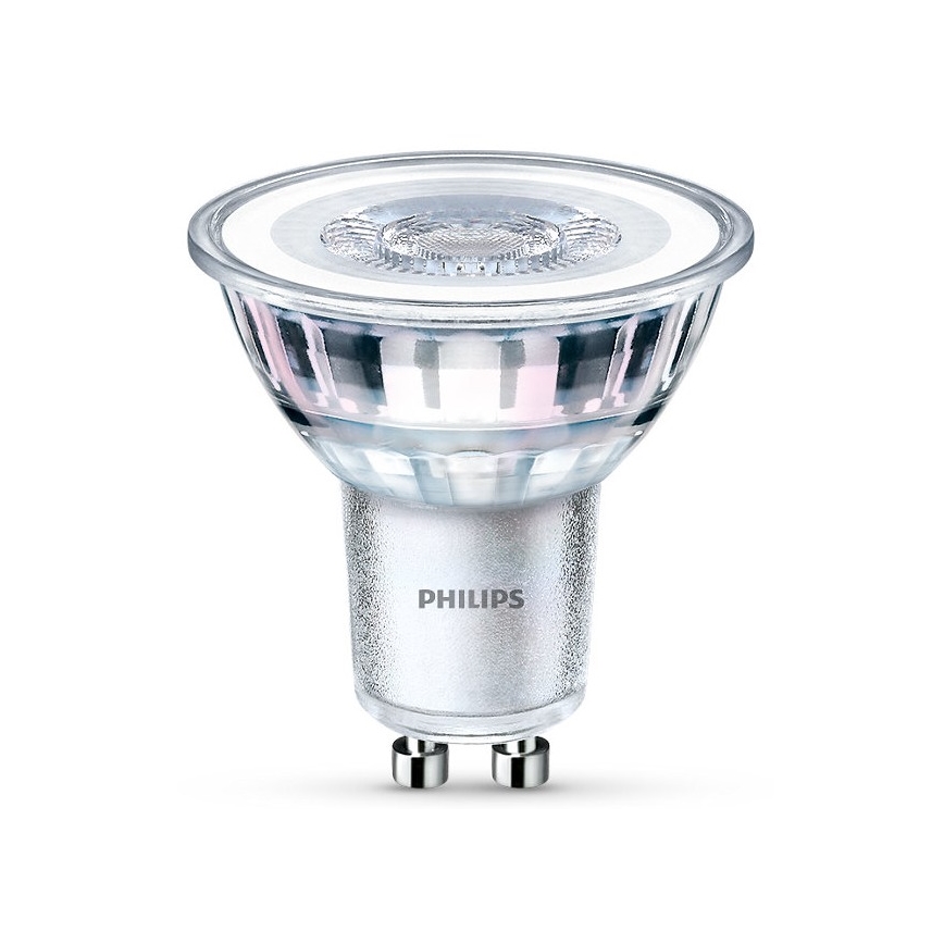 Pack de 6 bombillas LED Philips GU10 4,6W 230V 4000K