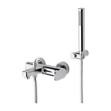 Paffoni - Conjunto de bañera con grifo CANDY cromo brillante