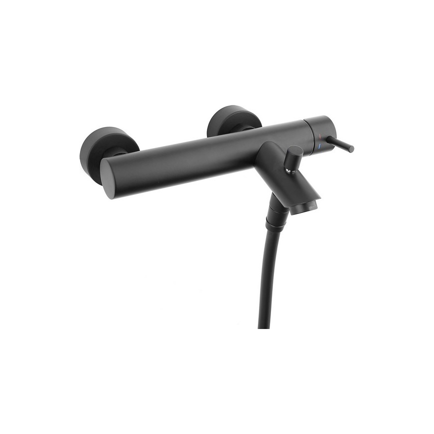 Paffoni - Ducha empotrada ROUND negra