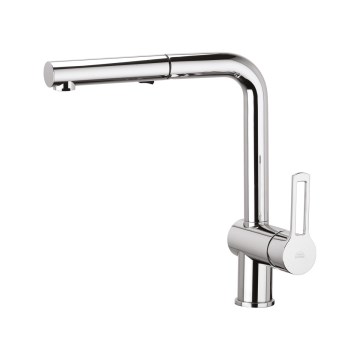 Paffoni - Grifo de cocina con rociador extraíble RINGO 29,2 cm