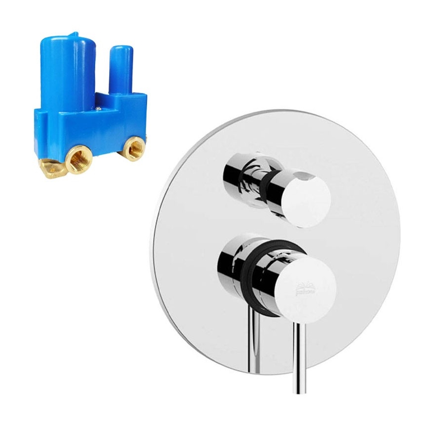 Paffoni - Grifo de ducha para instalación empotrada LIGHT cromo brillante