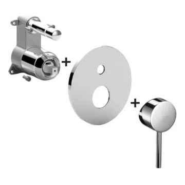 Paffoni - Grifo de ducha para instalación empotrada LIGHT, cromo brillante