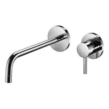 Paffoni - Grifo de lavabo LIGHT para instalación empotrada, cromo brillante