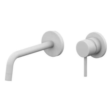 Paffoni - Grifo de lavabo para instalación empotrada LIGHT blanco