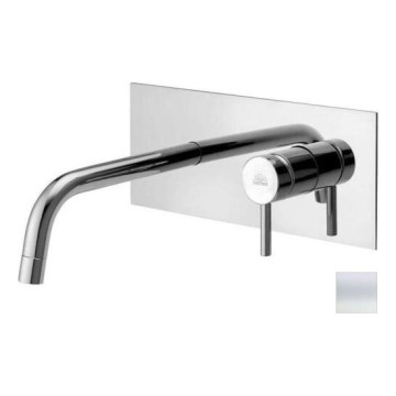 Paffoni - Grifo de lavabo para instalación empotrada LIGHT blanco mate