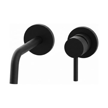 Paffoni - Grifo de lavabo para instalación empotrada LIGHT negro