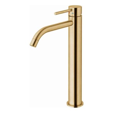 Paffoni - Grifo para lavabo LIGHT EXCLUSIVE en oro cepillado