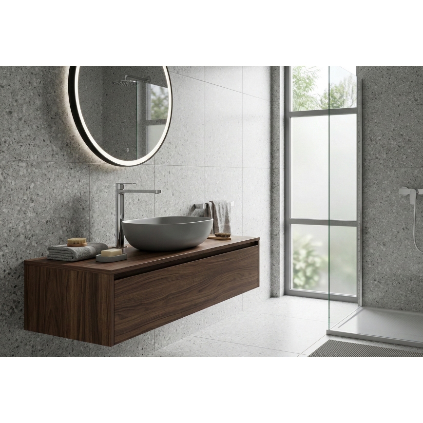 Paffoni - Grifo para lavabo + válvula de desagüe TANGO cromo brillante