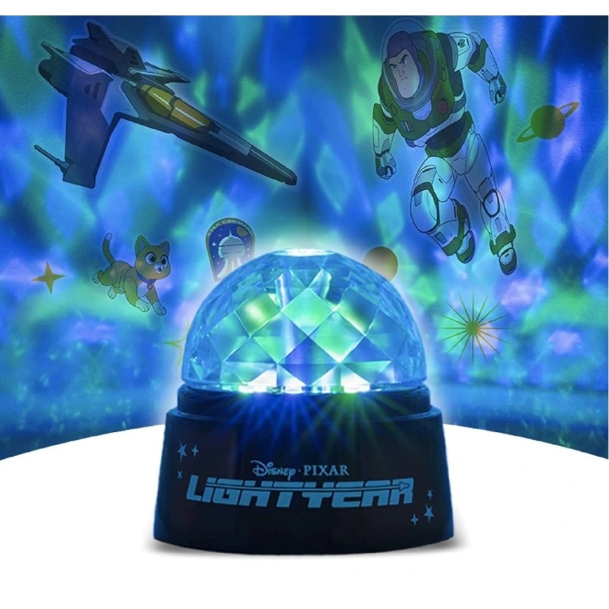 Paladone - Proyector infantil LED DISNEY LIGHTYEAR 3xAA
