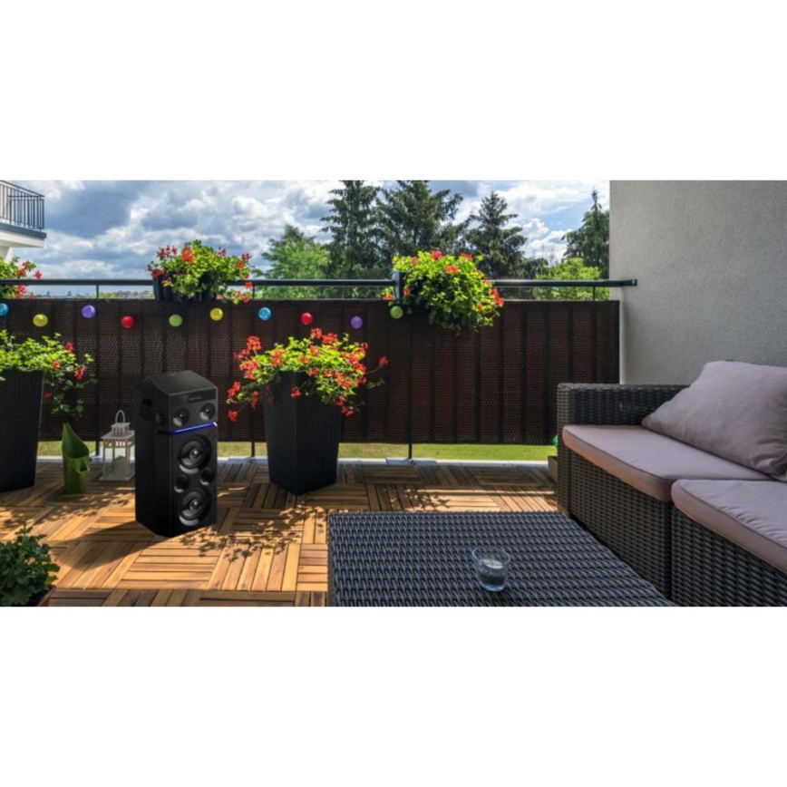 Panasonic - Altavoz LED recargable 300W + control remoto