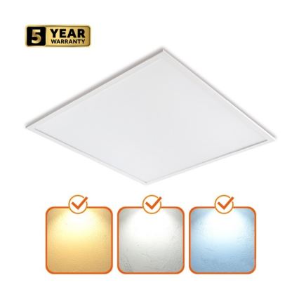 Panel empotrable LED regulable CAPRI LED/25/36/40W/230V 3000/4000/5700K UGR19 IP44 60x60 cm