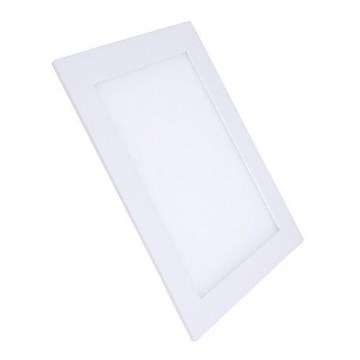 Panel LED 18W 230V 3000/4000/6000K 22,5x22,5 cm blanco