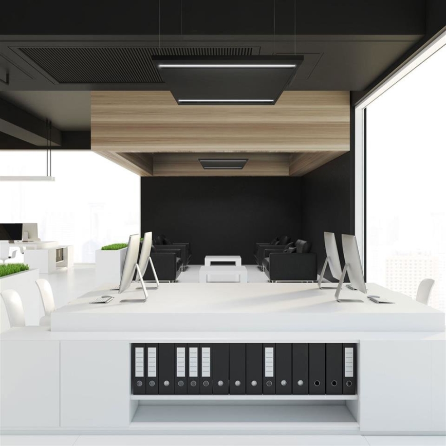 Panel LED ALGINE LED/44W/230V 60x60 cm 4000K UGR16 negro