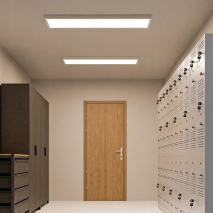 Panel LED de montaje en superficie/60W/230V 30x120 cm blanco