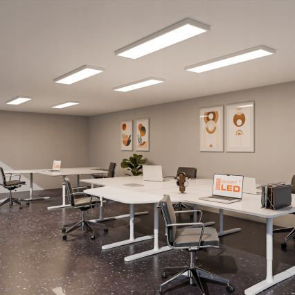 Panel LED de montaje en superficie/60W/230V 30x120 cm blanco